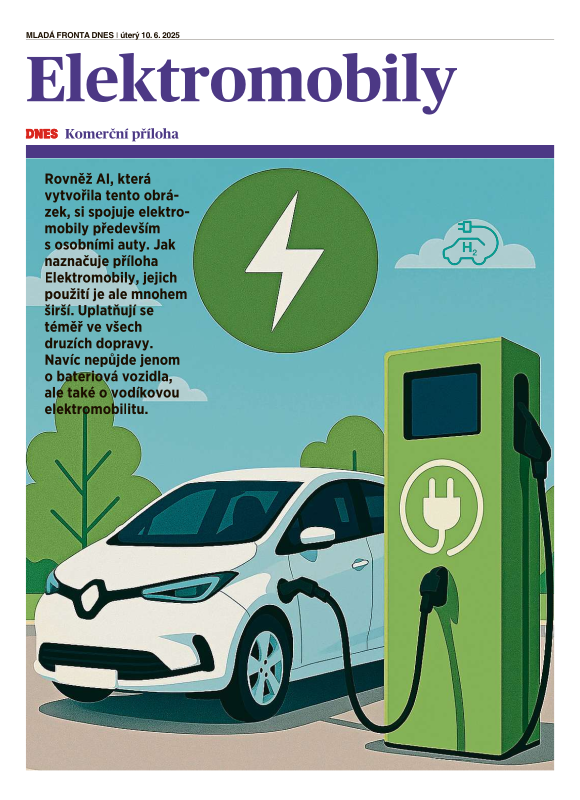 Elektromobily 2025/06 - komerční přiloha MF Dnes (PDF)