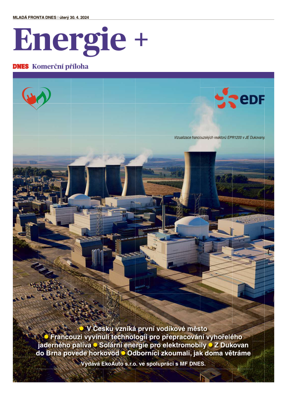Energie+ 2024/04 - komerční přiloha MF Dnes (PDF)