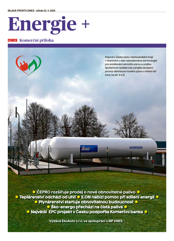 Energie+ 2025/04 - komerční přiloha MF Dnes (PDF)